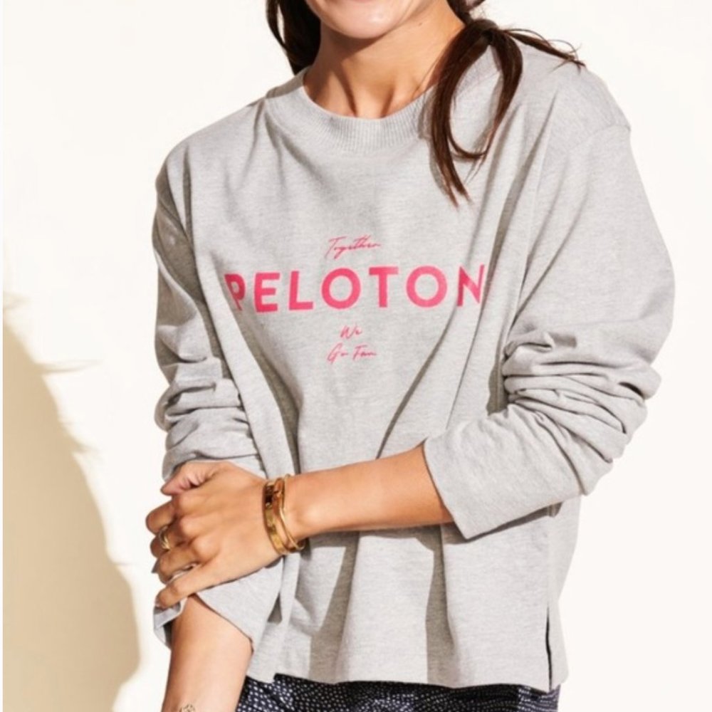 Peloton long sleeve lightweight pullover